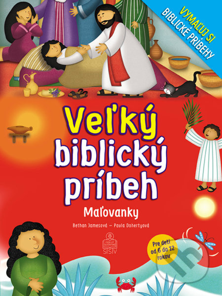 Veľký biblický príbeh (Vymaľuj si biblické príbehy) - kniha z kategorie Omalovánky