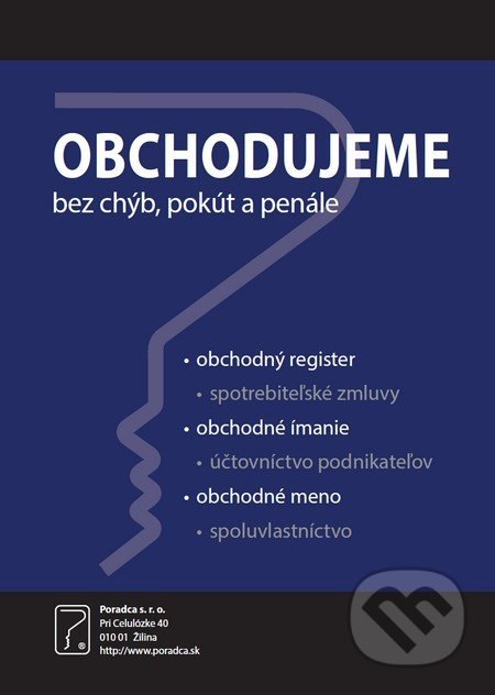 Obchodujeme (Bez chýb, pokút a penále) - kniha z kategorie Účetnictví a daně