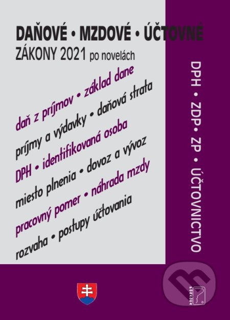 Daňové zákony (2021) (Daňové, účtovné, mzdové zákony 2021 po novelách) - kniha z kategorie Účetnictví a daně