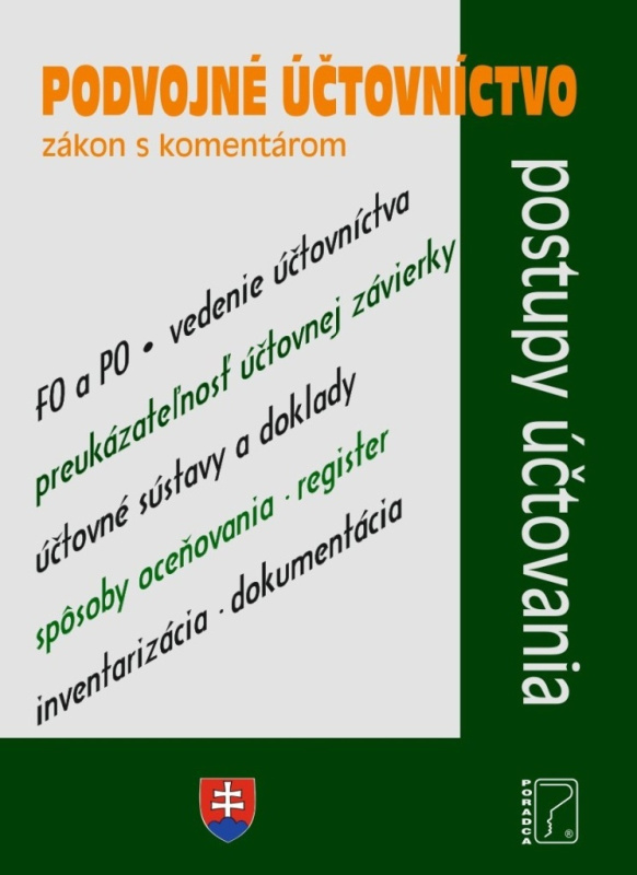 Podvojné účtovníctvo - zákony s komentárom a prípady z praxe - kniha z kategorie Daně