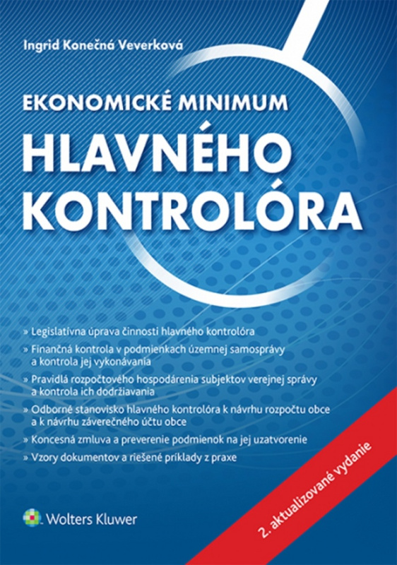 Ekonomické minimum hlavného kontrolóra - Ingrid Konečná Veverková - kniha z kategorie Veřejná správa