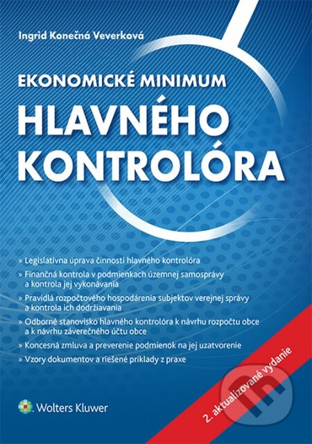 Ekonomické minimum hlavného kontrolóra - Ingrid Konečná Veverková - kniha z kategorie Veřejná správa
