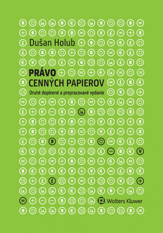Právo cenných papierov - Dušan Holub - kniha z kategorie Finance