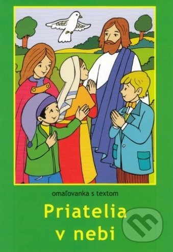 Priatelia v nebi (omaľovanka s textom) - M. Sojka - kniha z kategorie Omalovánky