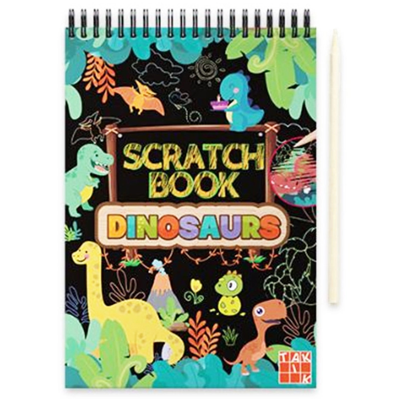 Scratch book - Dinosaurus TAKTIK International s.r.o., organizační složka