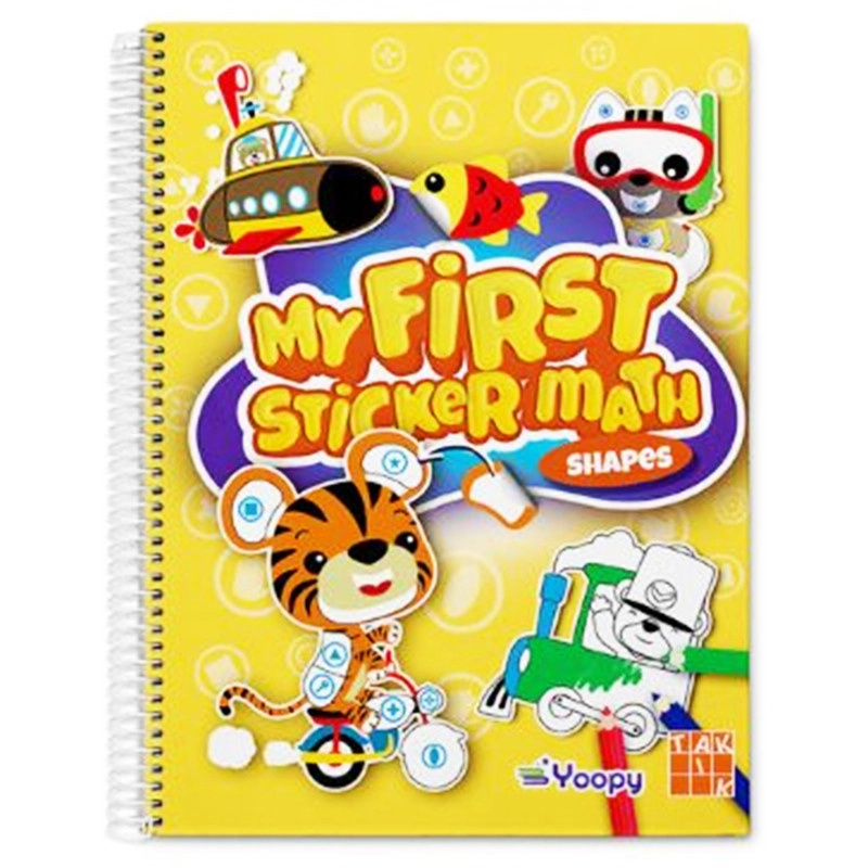 Objavujem tvary s nálepkami - kniha z kategorie Naučné knihy