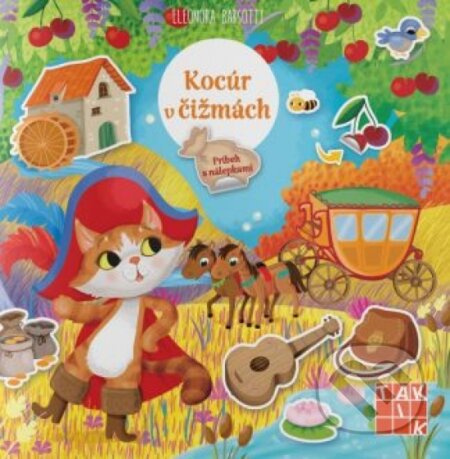 Kocúr v čižmách - príbeh s nálepkami - kniha z kategorie Beletrie pro děti