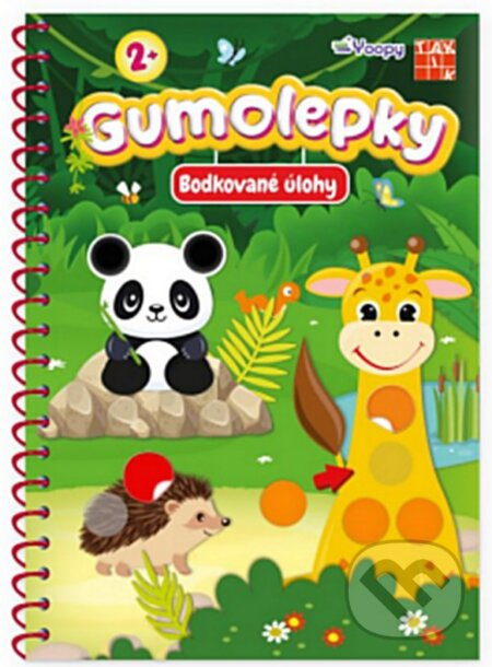 Gumolepky - Bodkované úlohy - kniha z kategorie Samolepky
