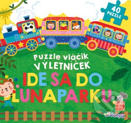 Puzzle vláčik Výletníček: Ide sa do lunaparku - kniha z kategorie Pro děti