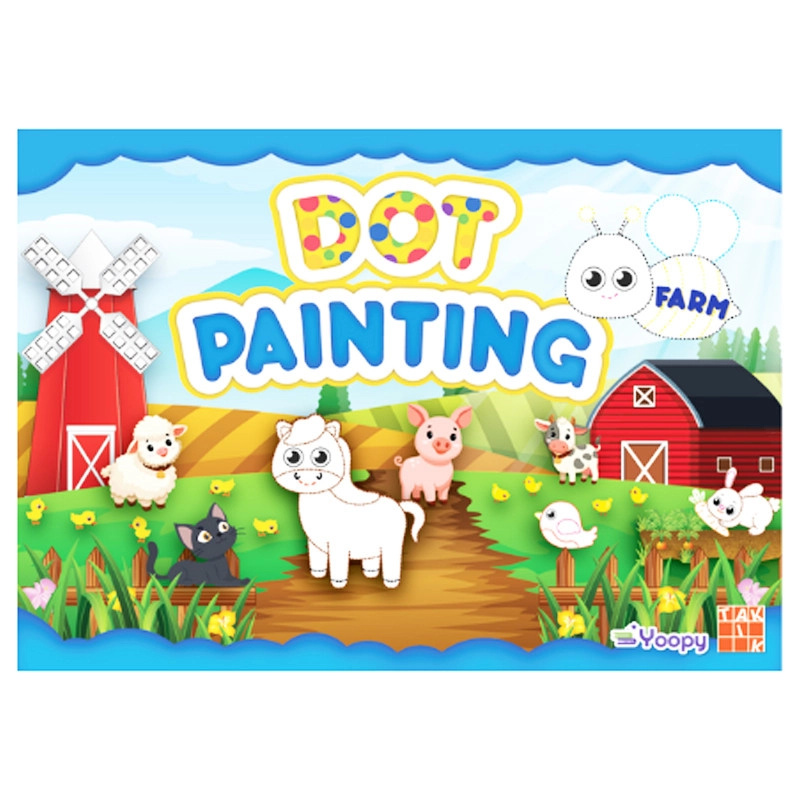 Maluj bodkami – farma