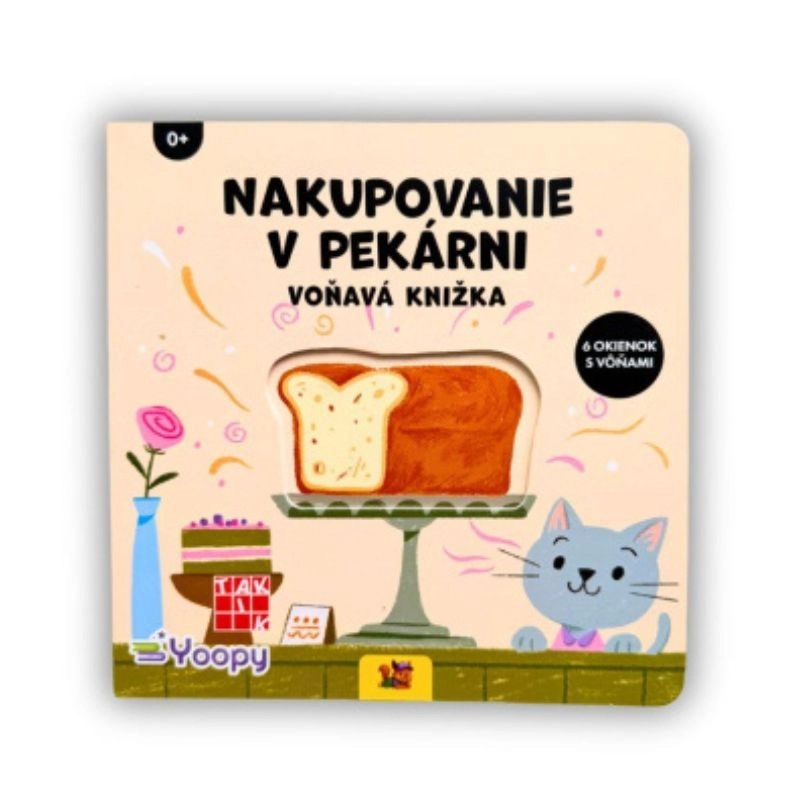 Nakupování v pekárně – voňavá interaktivní knížka