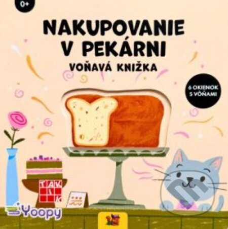 Nakupování v pekárně – voňavá interaktivní knížka