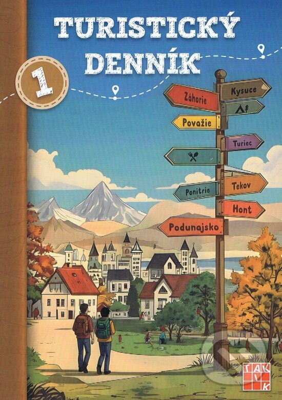 Turistický denník 1 - Tomáš Hrdý - kniha z kategorie Mapy a cestovanie