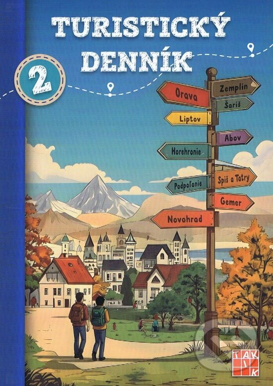 Turistický denník 2 - Tomáš Hrdý, Valéria Dvoržáková - kniha z kategorie Mapy a cestovanie