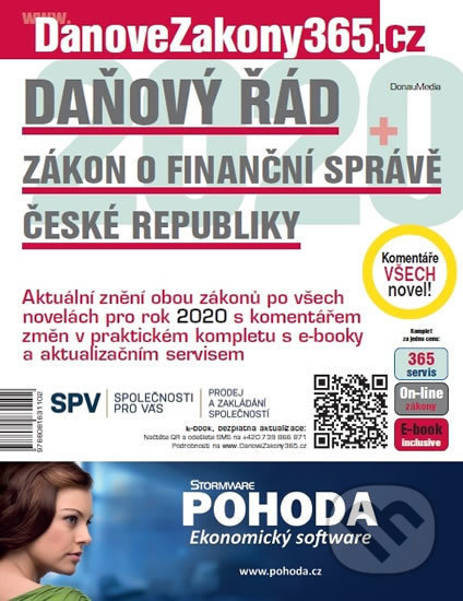 Daňový řád 2020 s komentářem změn / Zákon o Finanční správě 2020 s komentářem změn - kniha z kategorie Účetnictví a daně