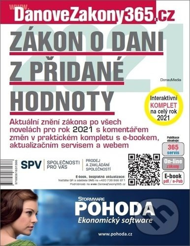 Zákon o dani z přidané hodnoty 2021 - kniha z kategorie Daně