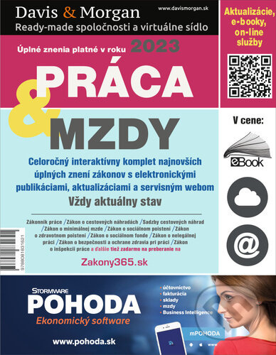 Práca & mzdy 2023 (Úplné znenia platné v roku 2023) - kniha z kategorie Účetnictví a daně