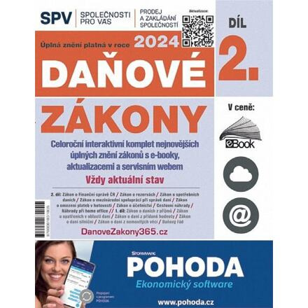 Daňové zákony 2024 (Díl 2.)