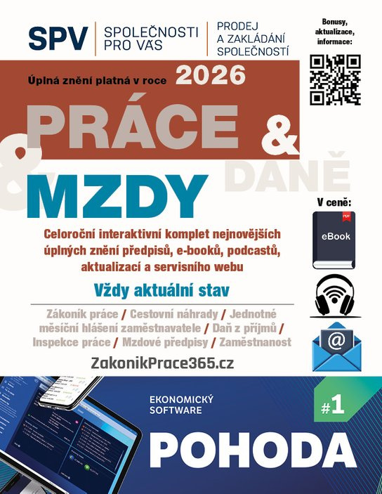 Práce & Mzdy & Daně 2026 -  Redakční kolektiv