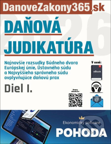 Daňová judikatúra - Diel I. - kniha z kategorie Účetnictví a daně