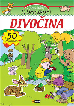 Divočina s 50 samolepkami (Veselé sešity se samolepkami) - kniha z kategorie Omalovánky, vystřihovánky, papír