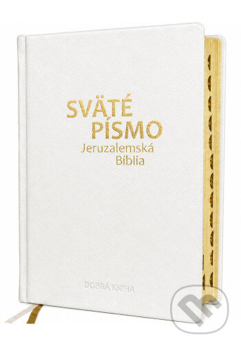 Sväté písmo - Jeruzalemská Biblia (veľký formát) biela obálka so zlatorezom - kniha z kategorie Biblia