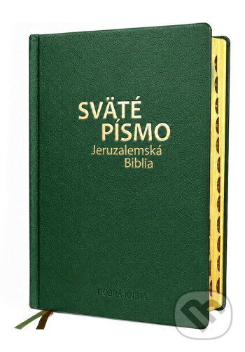 Sväté písmo - Jeruzalemská Biblia (veľký formát) zelená obálka so zlatorezom - kniha z kategorie Biblia