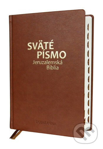 Sväté písmo - Jeruzalemská Biblia (veľký formát) hnedá obálka - kniha z kategorie Biblia