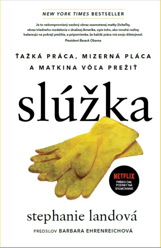 Slúžka (Ťažká práca, mizerná pláca a matkina vôľa prežiť) - kniha z kategorie Společenská beletrie