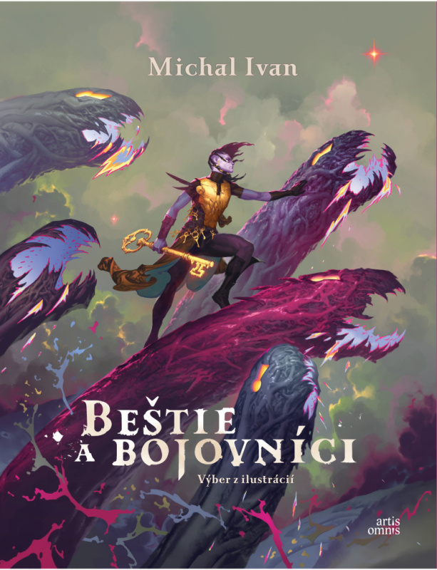 Beštie a bojovníci (Výber z ilustrácií) - Michal Ivan, Michal Ivan (ilustrátor) - kniha z kategorie Sci-fi