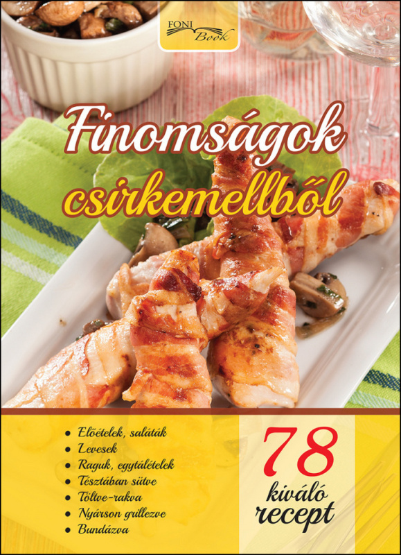 Finomságok csirkemellből - kniha z kategorie Kuchařky