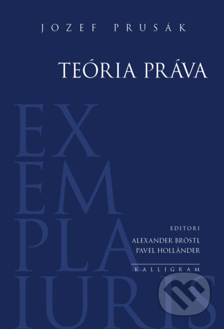Teória práva - Jozef Prusák - kniha z kategorie Právo