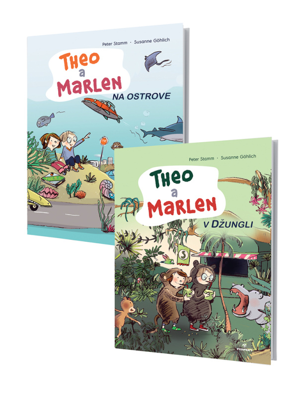 Theo a Marlen na ostrove / Theo a Marlen v džungli - kniha z kategorie Beletrie pro děti