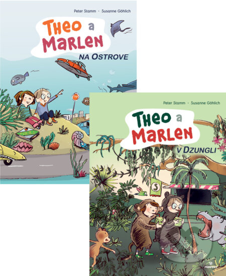 Theo a Marlen na ostrove / Theo a Marlen v džungli - kniha z kategorie Beletrie pro děti