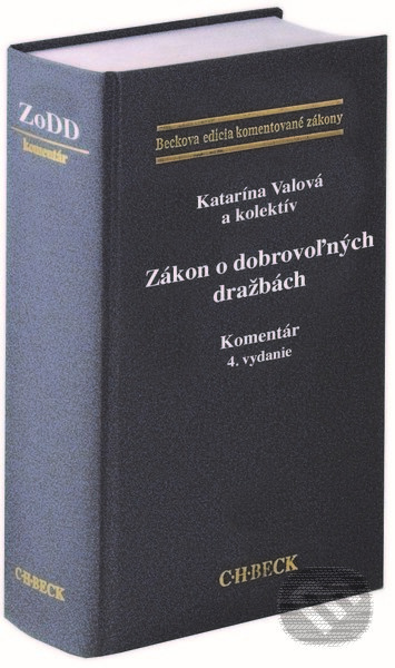 Zákon o dobrovoľných dražbách (Komentár 4. vydanie) - kniha z kategorie Obchodní právo