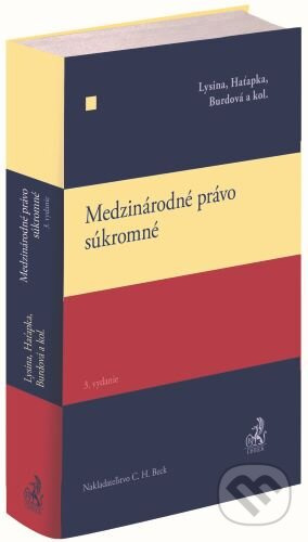 Medzinárodné právo súkromné - Peter Lysina, Miloš Haťapka - kniha z kategorie Mezinárodní právo