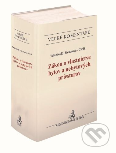 Zákon o vlastníctve bytov a nebytových priestorov (Komentár) - kniha z kategorie Právo