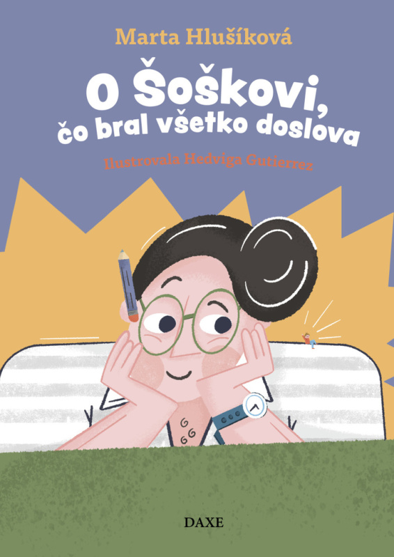 O Šoškovi, čo bral všetko doslova - Marta Hlušíková, Hedviga Gutierrez (ilustrátor) - kniha z kategorie Beletrie pro děti