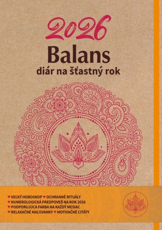 Balans diár na šťastný rok 2026 - Katarína Olejárová