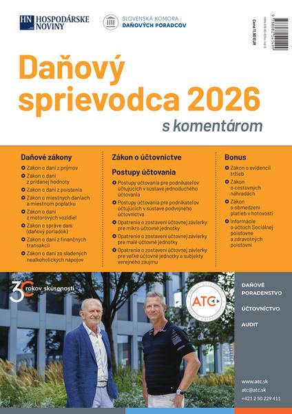 Daňový sprievodca s komentárom na rok 2026 - kniha z kategorie Účetnictví a daně