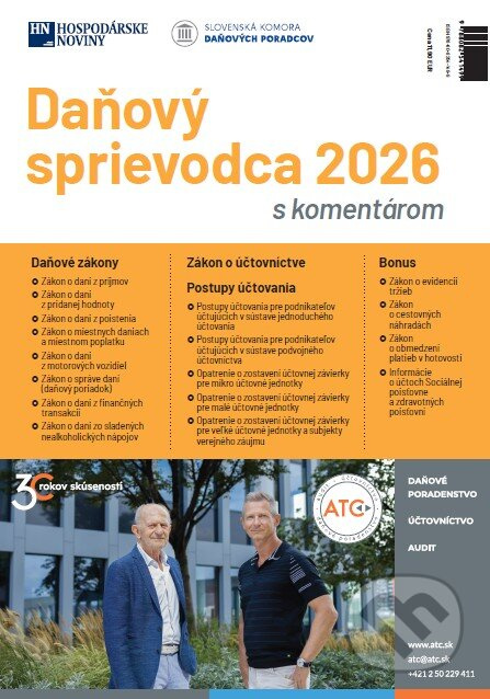 Daňový sprievodca s komentárom na rok 2026 - kniha z kategorie Účetnictví a daně