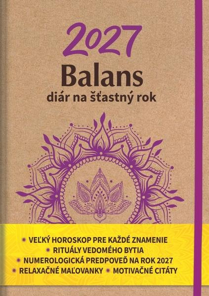Balans diár na šťastný rok 2027