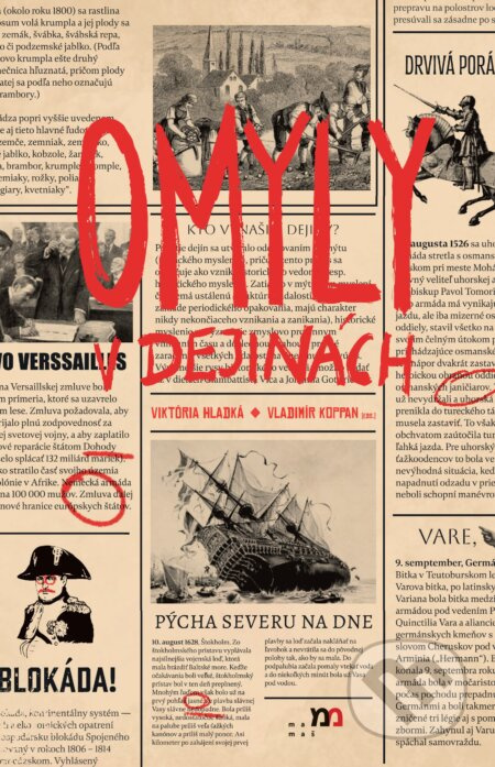 Omyly v dejinách - Viktória Hladká, Vladimír Koppan - kniha z kategorie Novověk