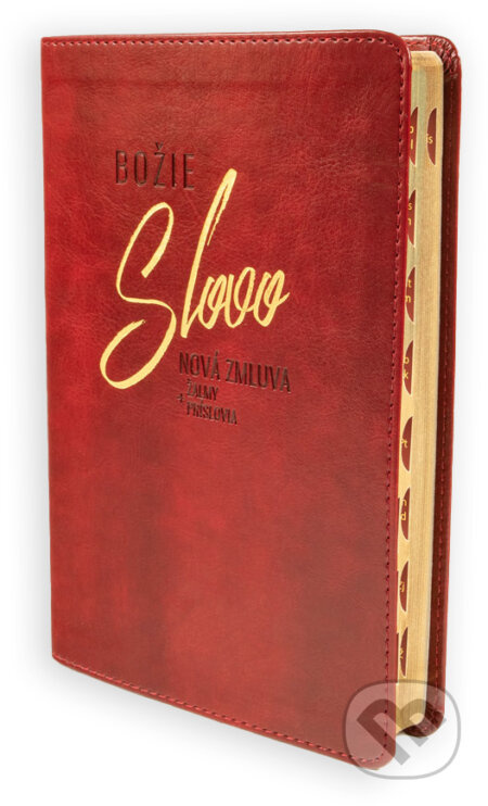 Božie Slovo - Nová zmluva, Žalmy a Príslovia 2025 - imitácia kože, tmavočervená - kniha z kategorie Bible
