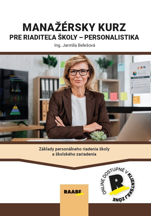 Manažérsky kurz pre riaditeľa školy - personalistika - kniha z kategorie Humanitní a společenské vědy