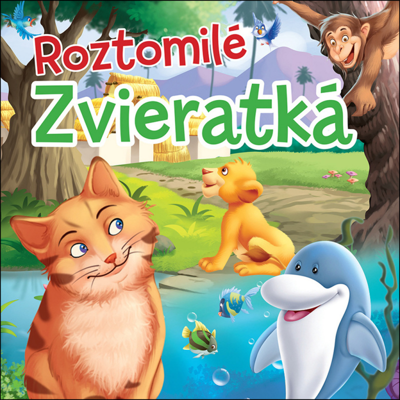 Roztomilé zvieratká (Textilné leporelo) - kniha z kategorie Pro děti