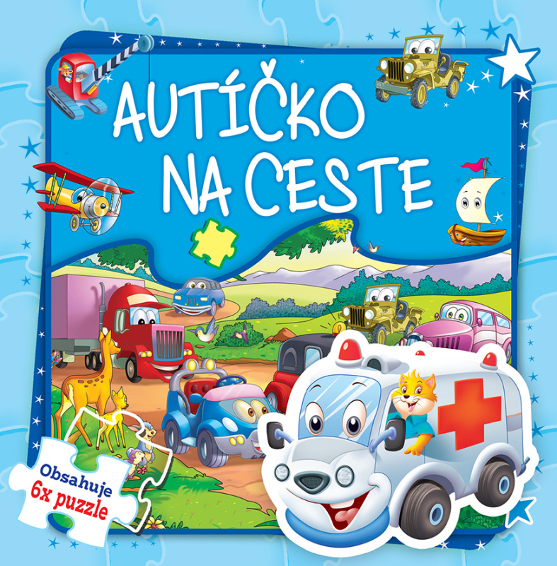 Autíčko na ceste (Kniha s puzzle) - kniha z kategorie Pro děti