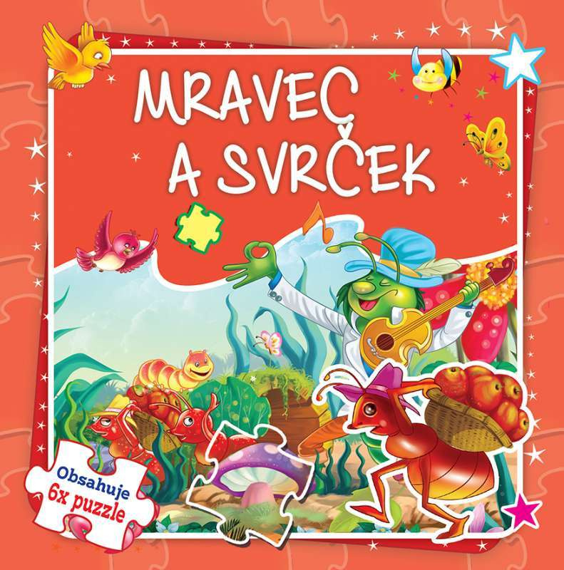 Mravec a svrček (Kniha s puzzle) - kniha z kategorie Pohádky