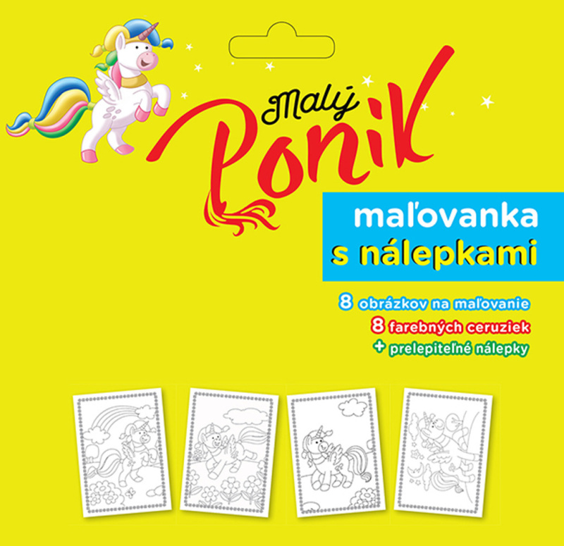 Malý poník (maľovanka s nálepkami) - kniha z kategorie Pro děti