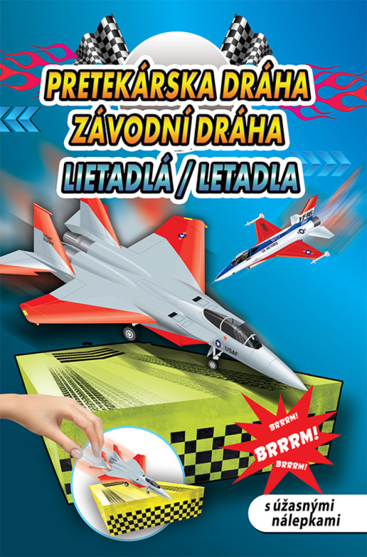 Pretekárska dráha Lietadlá / Závodní dráha letadla - kniha z kategorie Naučné knihy